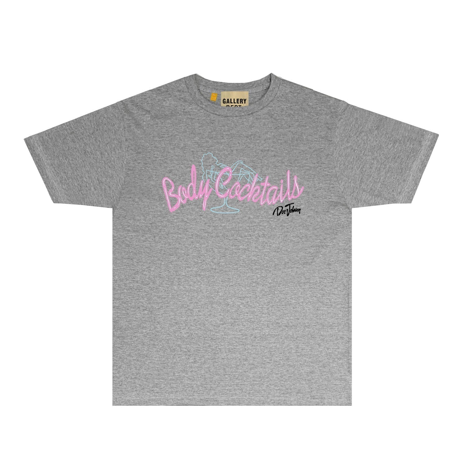 Gallery Dept T Shirt Retro Printed Loose Short-Sleeved Shirt (part2)