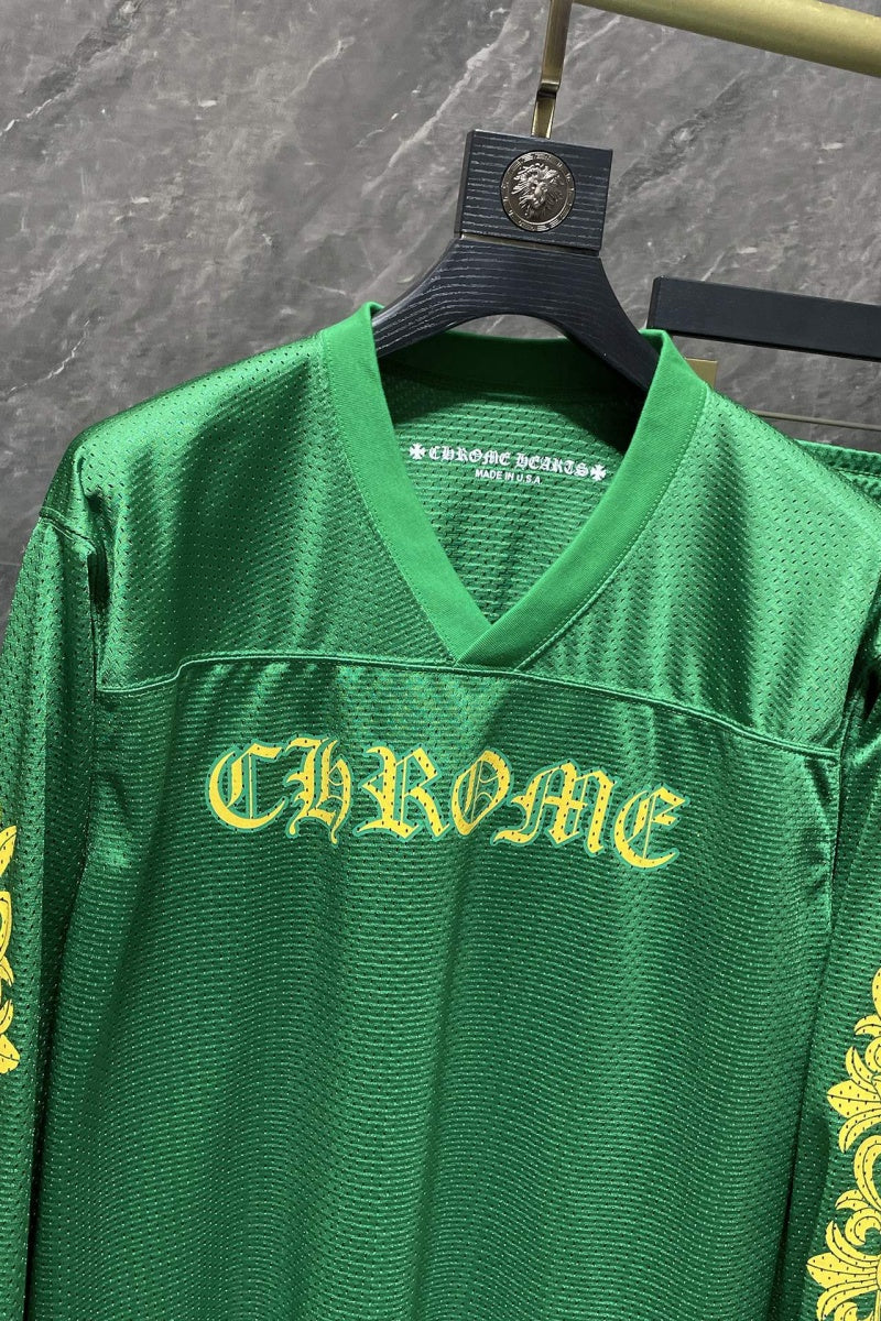 Chrome heart Long Sleeve Shirts High-quality 100% cotton streetwear