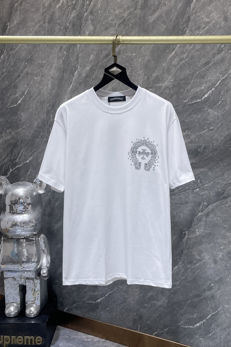 Chrome heart T shirts High-quality 100% cotton streetwear