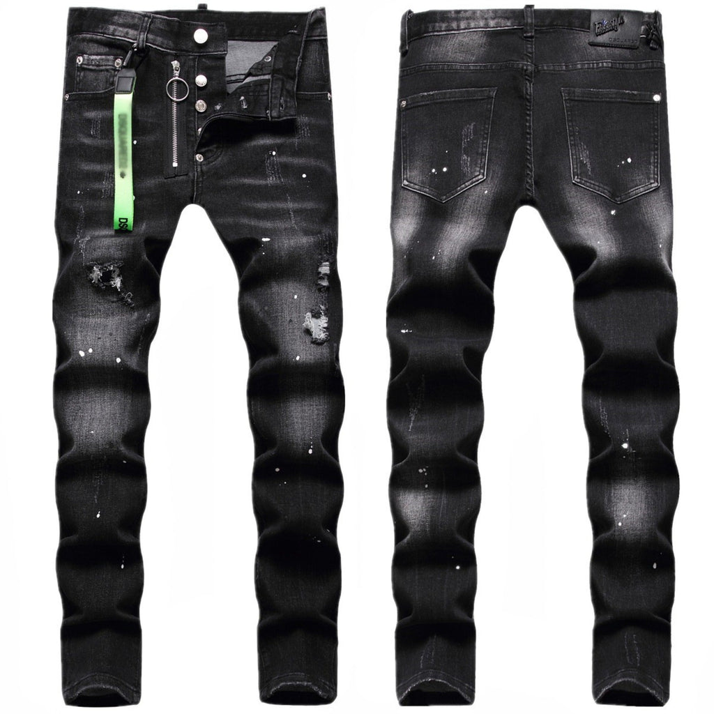 DSQ2 Jeans Ripped Stretch Jeans