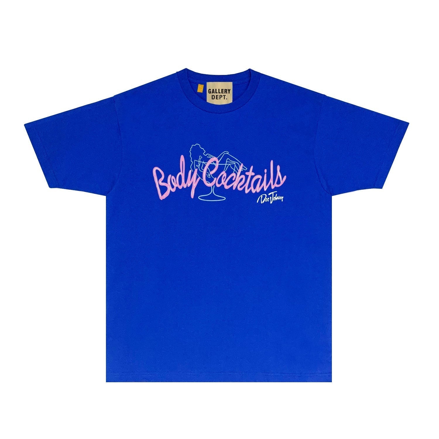 Gallery Dept T Shirt Retro Printed Loose Short-Sleeved Shirt (part2)
