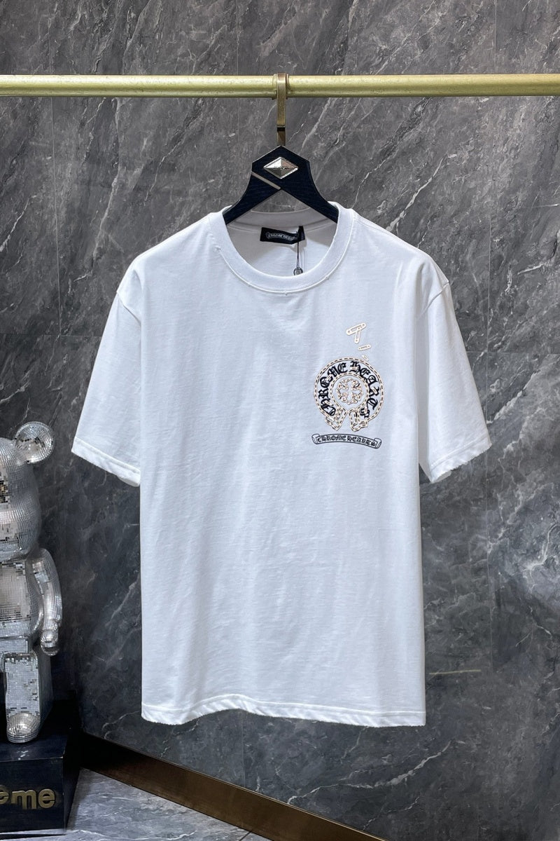 Chrome heart T shirts High-quality 100% cotton streetwear