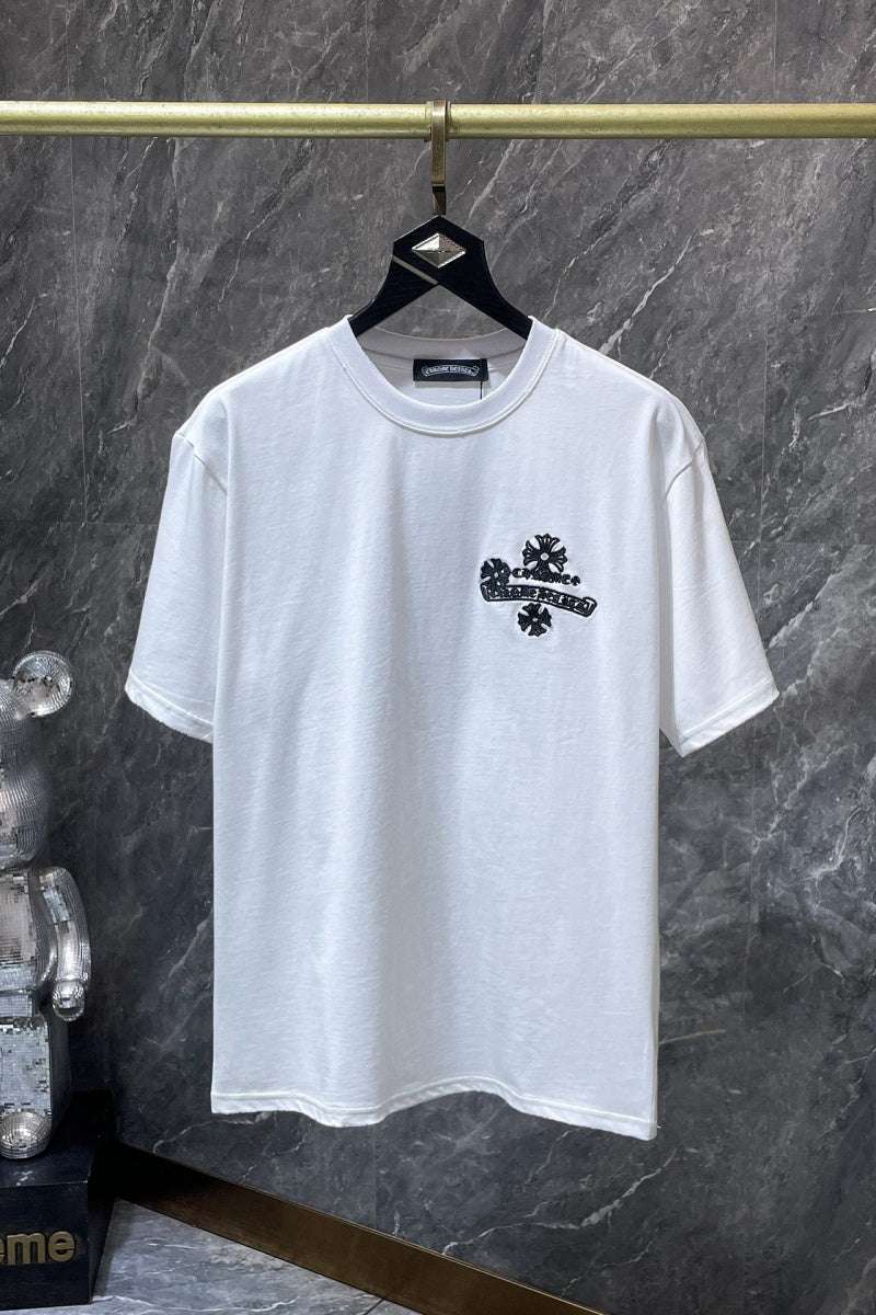 Chrome heart T shirts High-quality 100% cotton streetwear