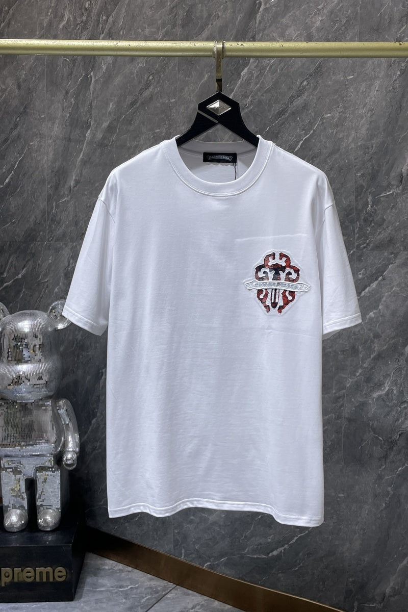 Chrome heart T shirts High-quality 100% cotton streetwear
