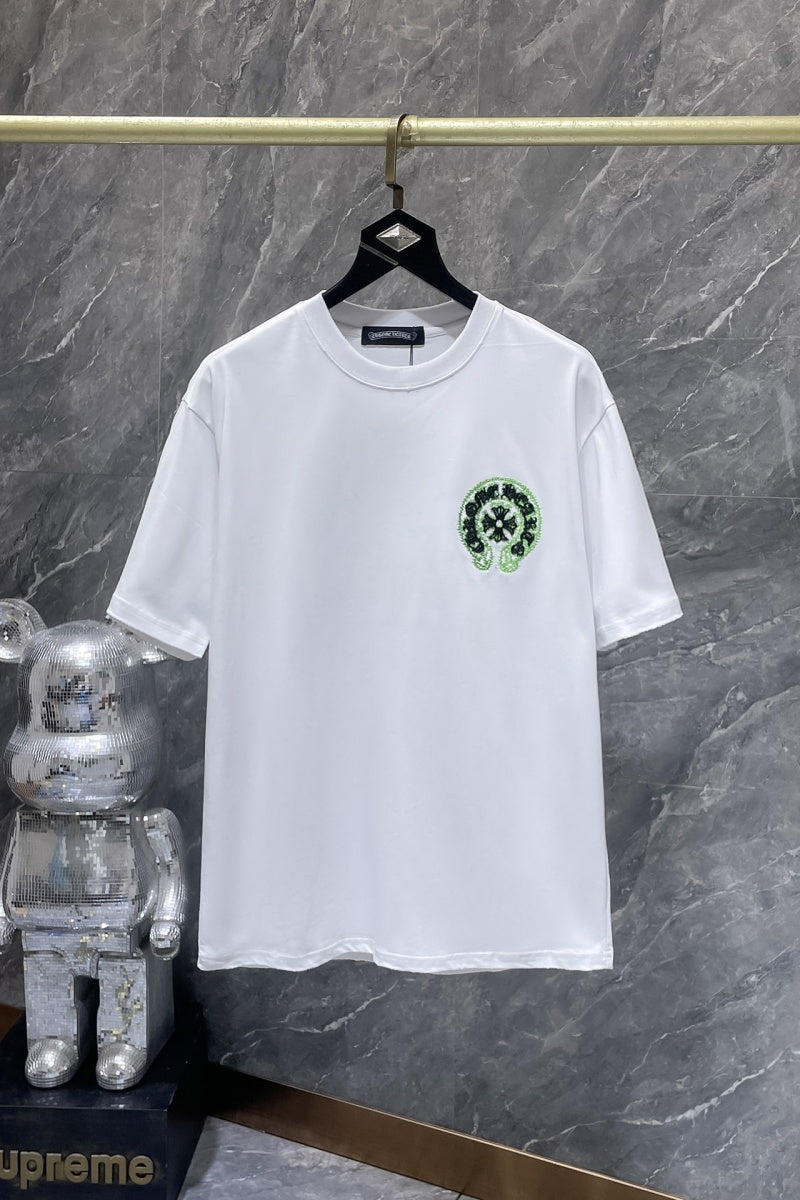 Chrome heart T shirts High-quality 100% cotton streetwear