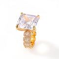 Rings Zircon Ring Vintage Hip Hop St. Valentine's