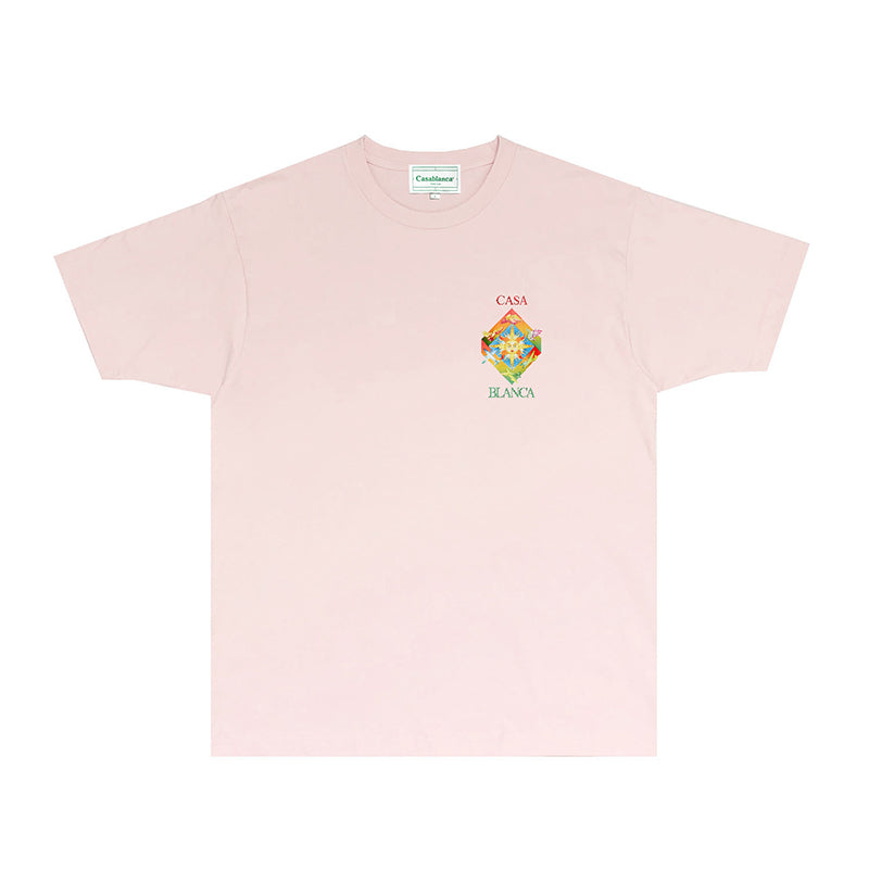 Casablanca T Shirts Fashion Print Street