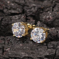 Earrings Zircon 925 Silver Earrings Spectrum