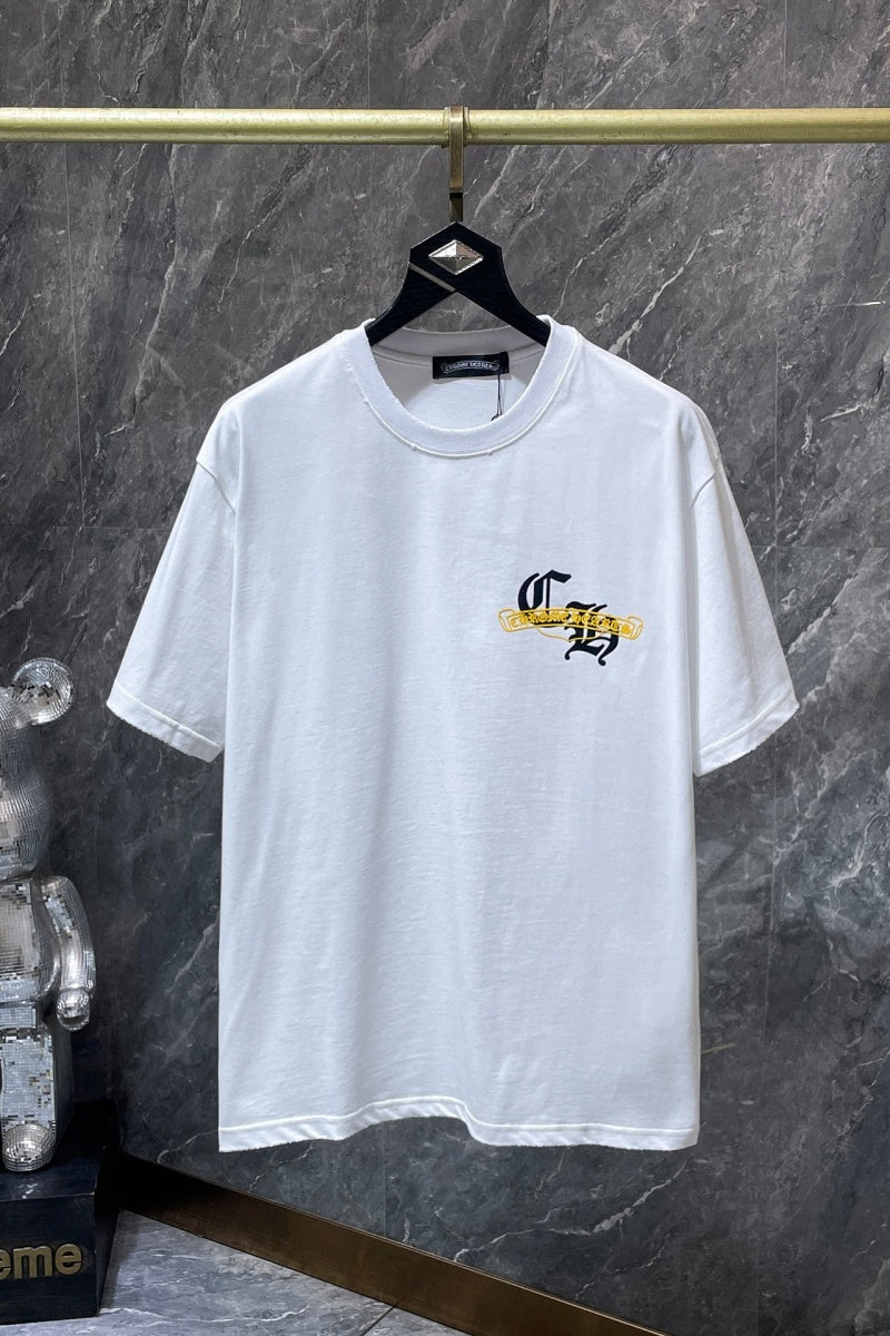 Chrome heart T shirts High-quality 100% cotton streetwear