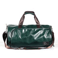 Leather duffel bag, crossbody bag, travel bag, wet-dry separation sports bag, men's fitness bag, women's training bag