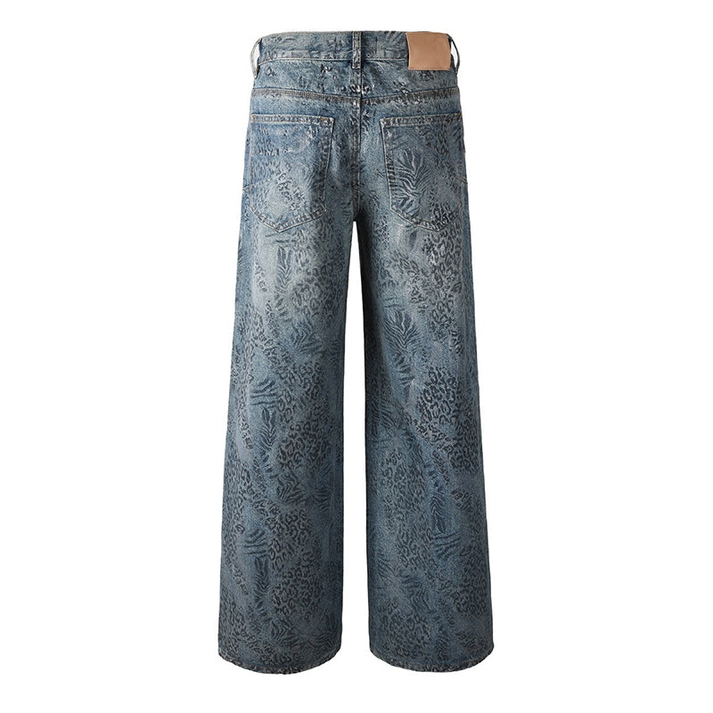 Mens trendy purple jeans, 100% cotton Jeans Rhinestones #100