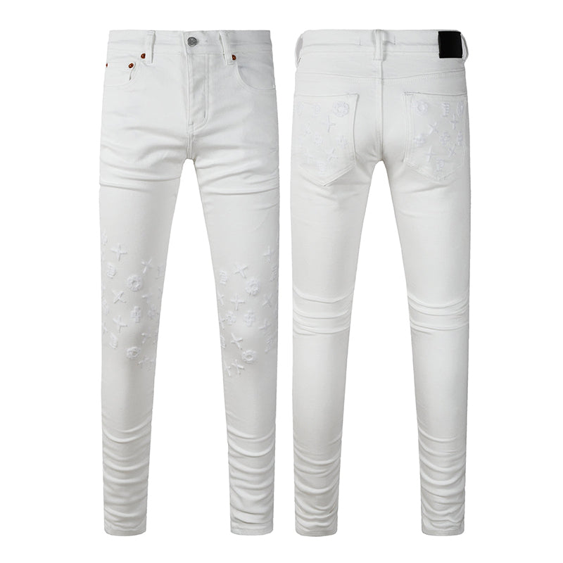 Purple B Purple BJeans High Street Distressed