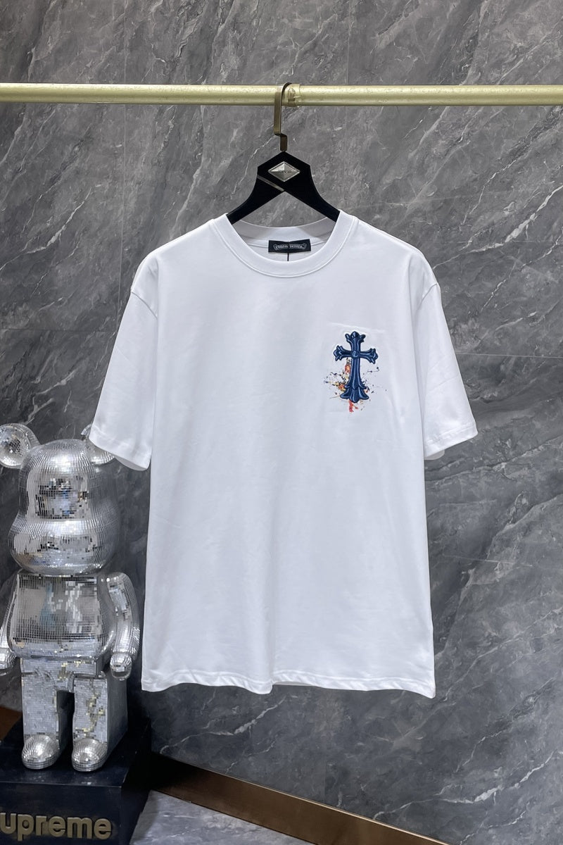 Chrome heart T shirts High-quality 100% cotton streetwear