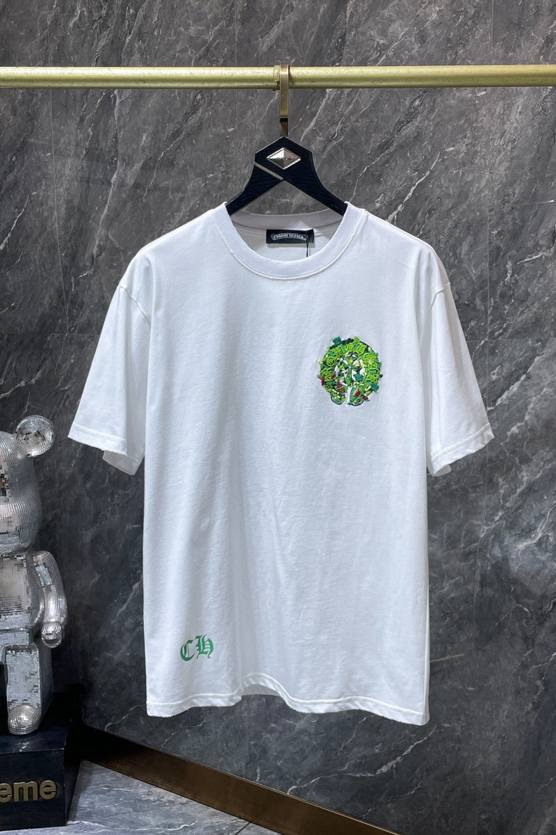 Chrome heart T shirts High-quality 100% cotton streetwear