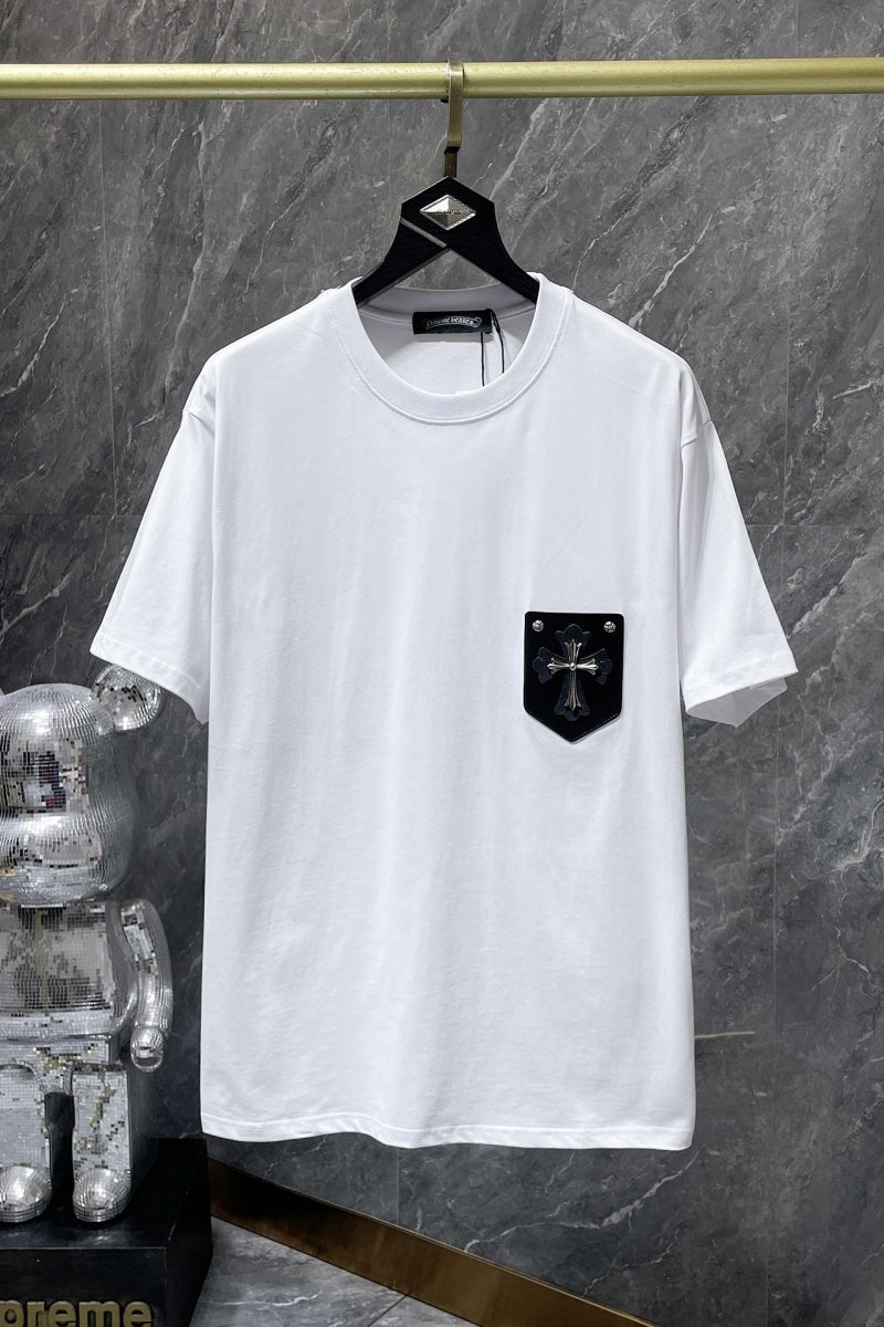 Chrome heart T shirts High-quality 100% cotton streetwear