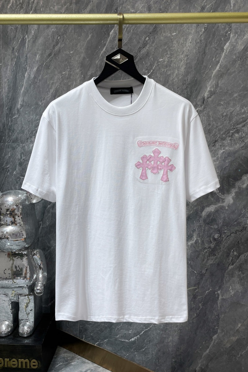 Chrome heart T shirts High-quality 100% cotton streetwear