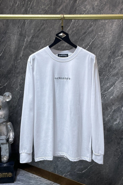 Chrome heart Long Sleeve Shirts High-quality 100% cotton streetwear