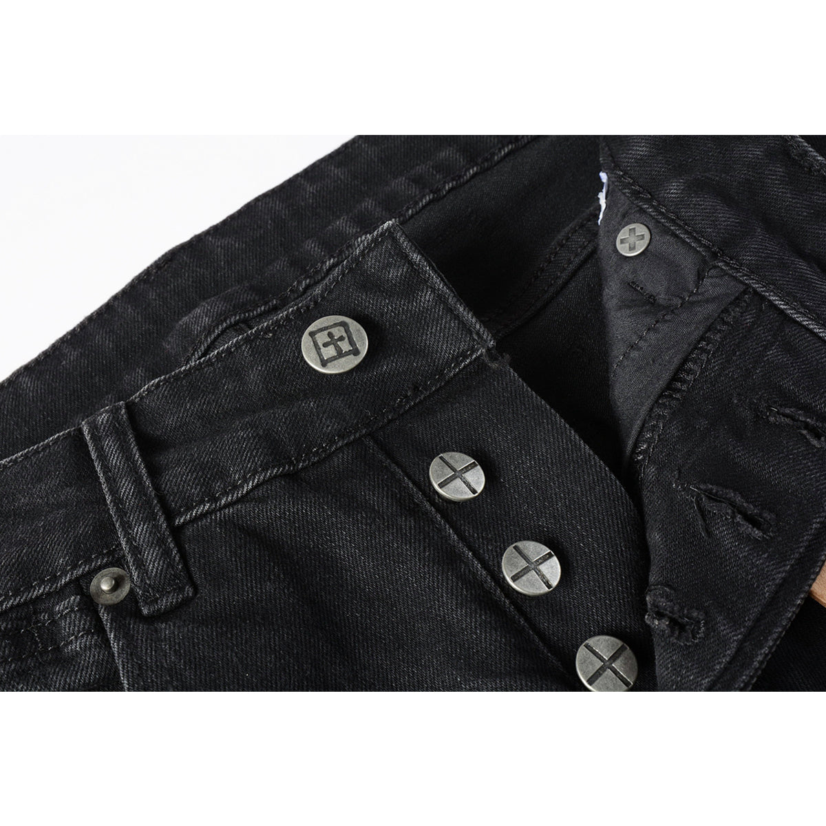KSUBI Jeans Men's Straight High Street Pants