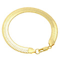 Bracelet hiphop hip hop men blade chain flat snake bone chain bracelet animal far east