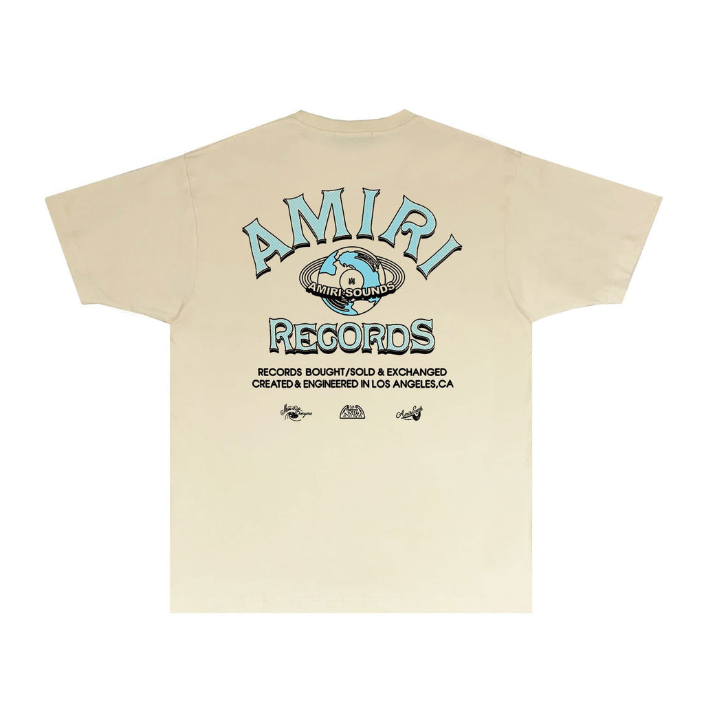 Amiri T Shirts Printed Trendy Pure Cotton