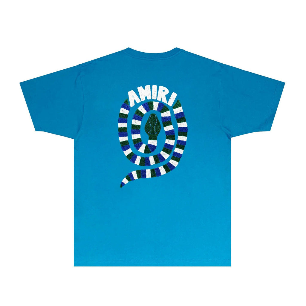 Amiri T Shirts Printed Trendy Pure Cotton