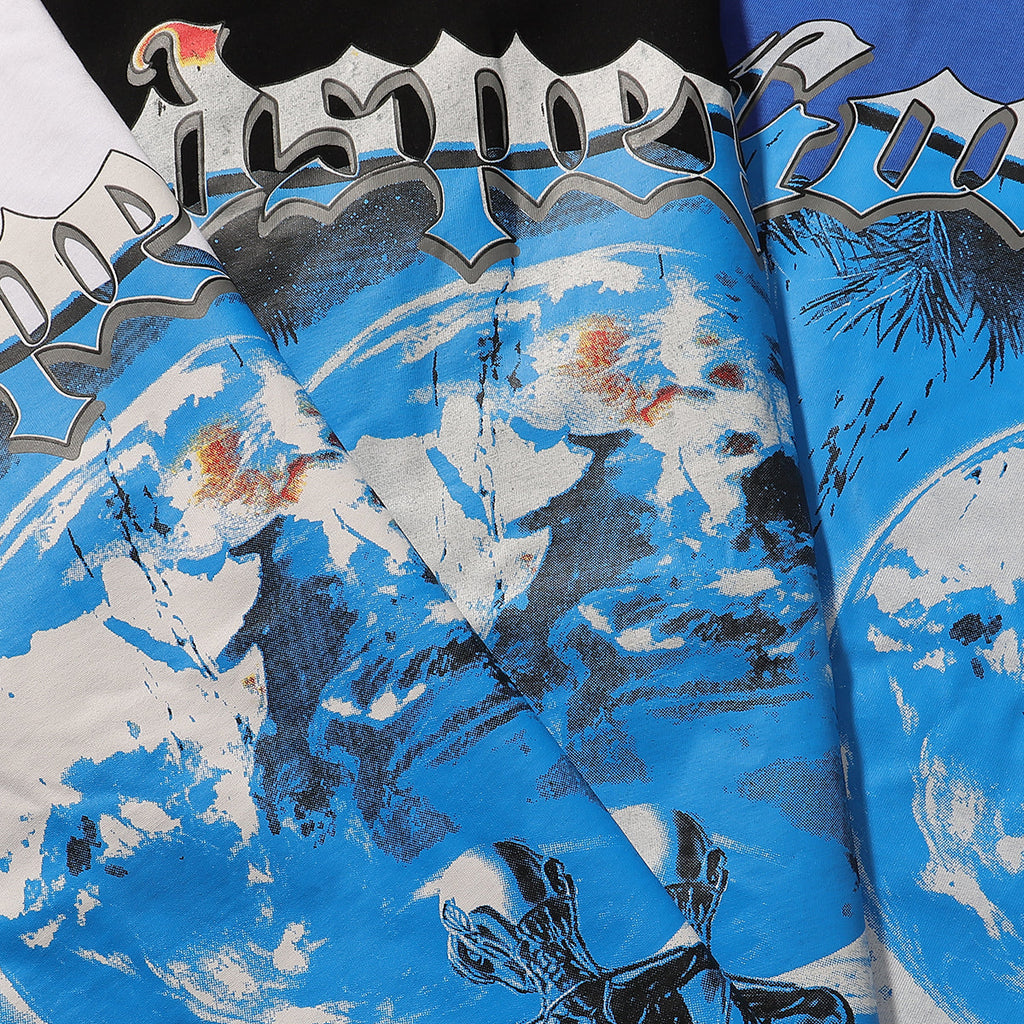 Godspeed t Shirts Tech Man Earth Printing Cotton Casual Short Sleeves Men and Women