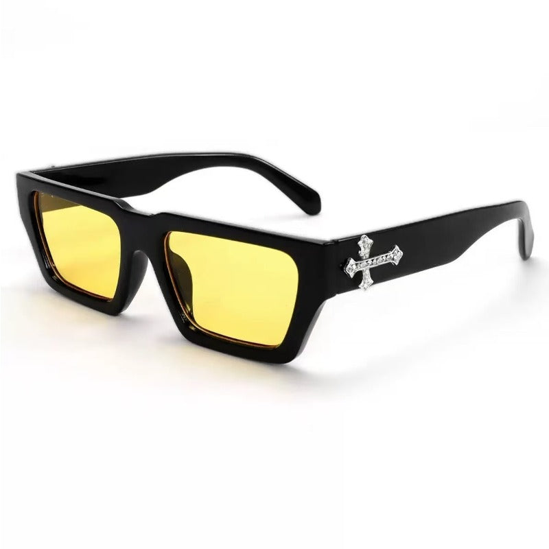 Chrome Hearts Glasses Thick Legs Sunglasses Bouncing Bar Hip Hop