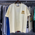 Rhude T Shirts Totem Badge Printing Cotton Casual Short Sleeve Men and Women