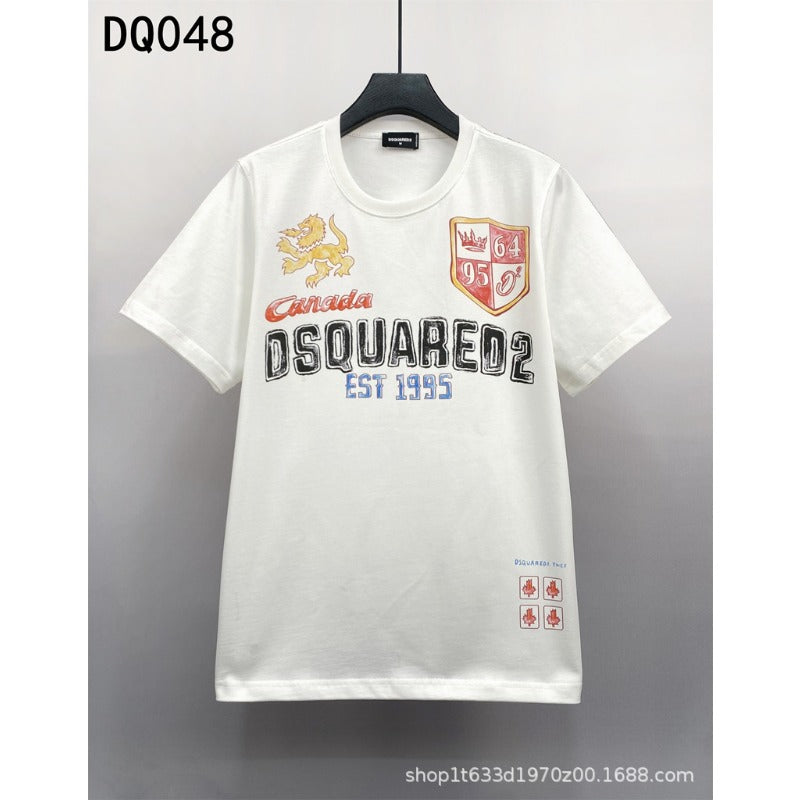DSQ2 T Shirts Tide Crew Neck Base