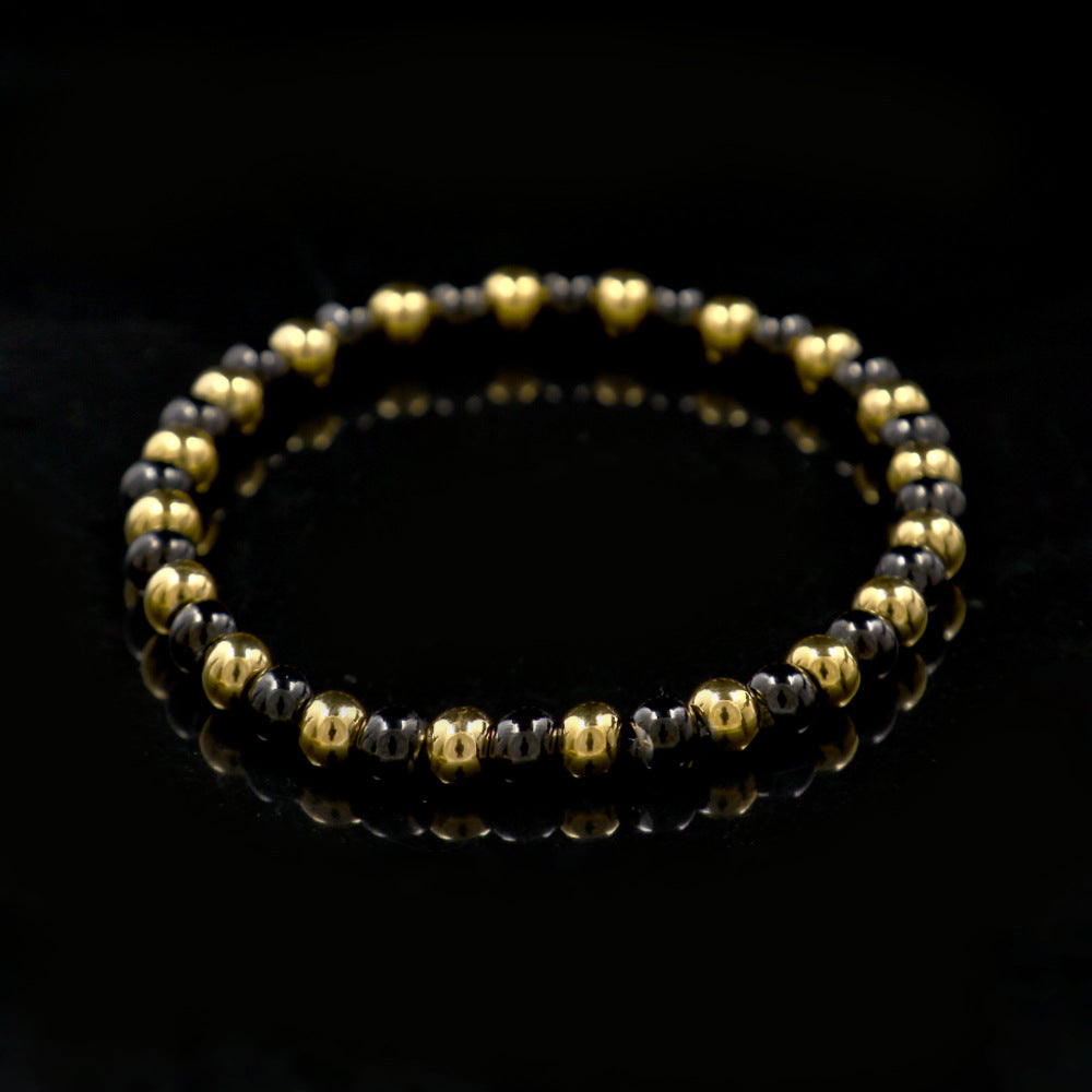 Bracelet Hip Hop Trend Color Retaining Beaded Bracelet 6mm St. Valentine's