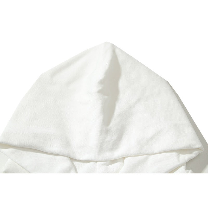 OW  hoodie embroidered plant leaf arrow hooded