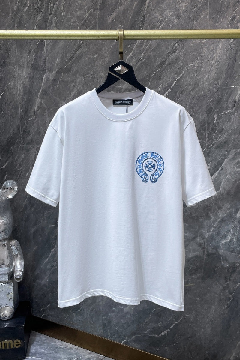 Chrome heart T shirts High-quality 100% cotton streetwear