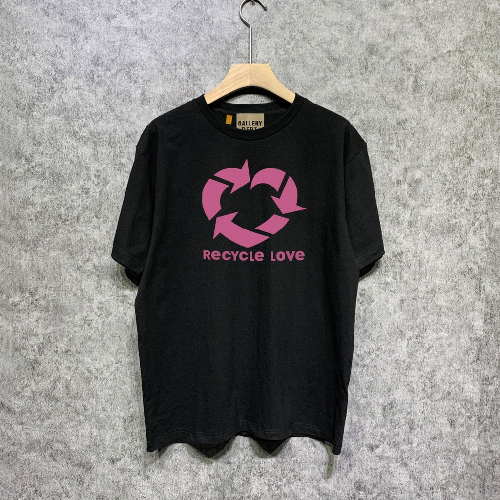 Gallery Dept T Shirt Retro Printed Loose Short-Sleeved Shirt (part2)