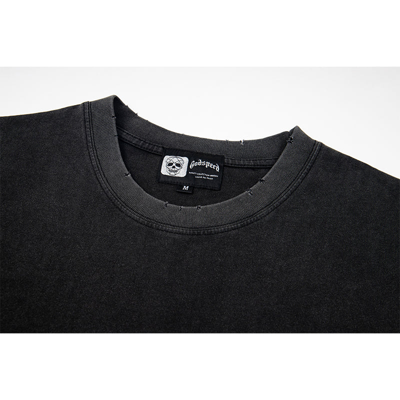 Godspeed T-Shirt Retro Fantasy Pattern
