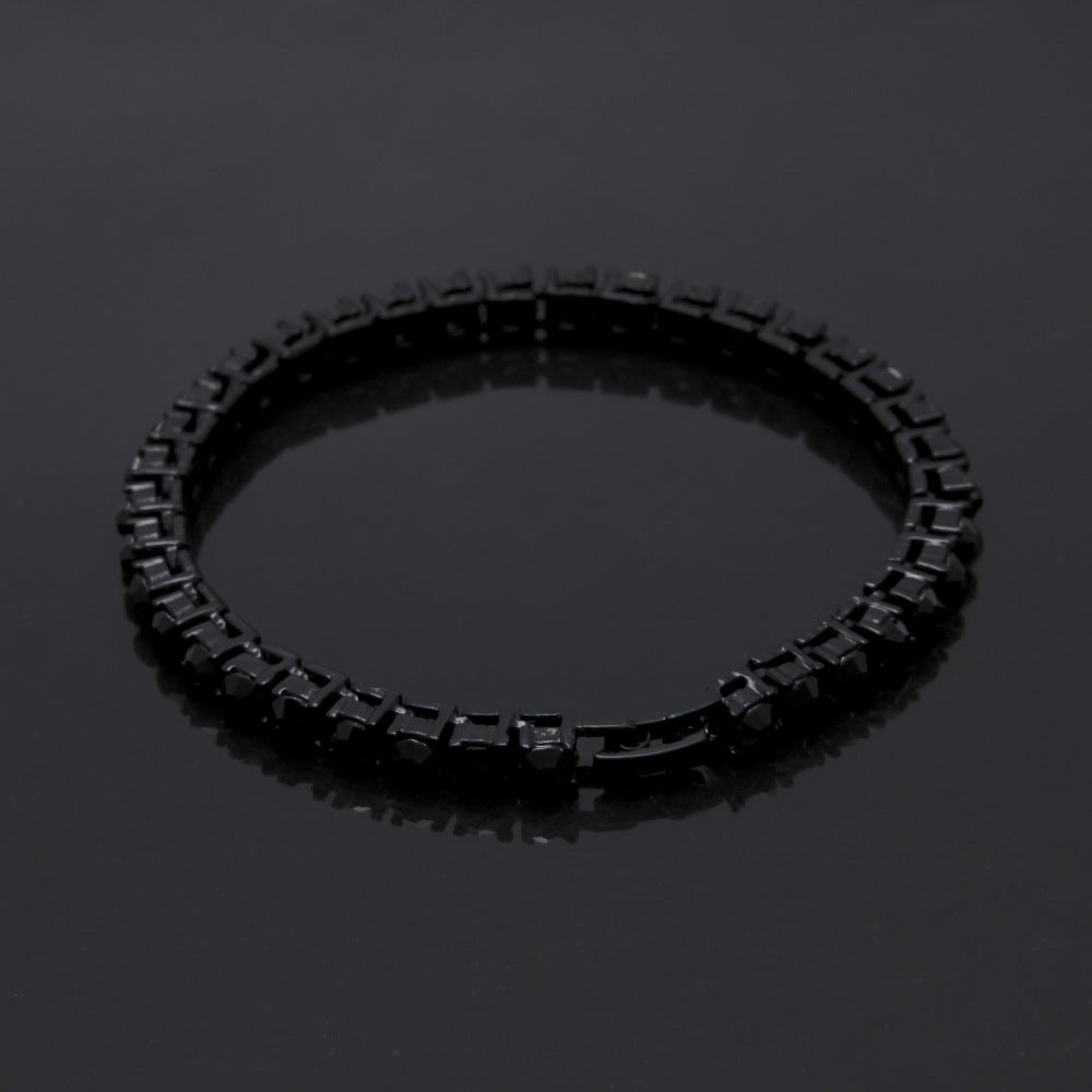 Bracelet Hip Hop Accessories Full Rhinestone 5mm Tennis Chain Royalty Spectrum