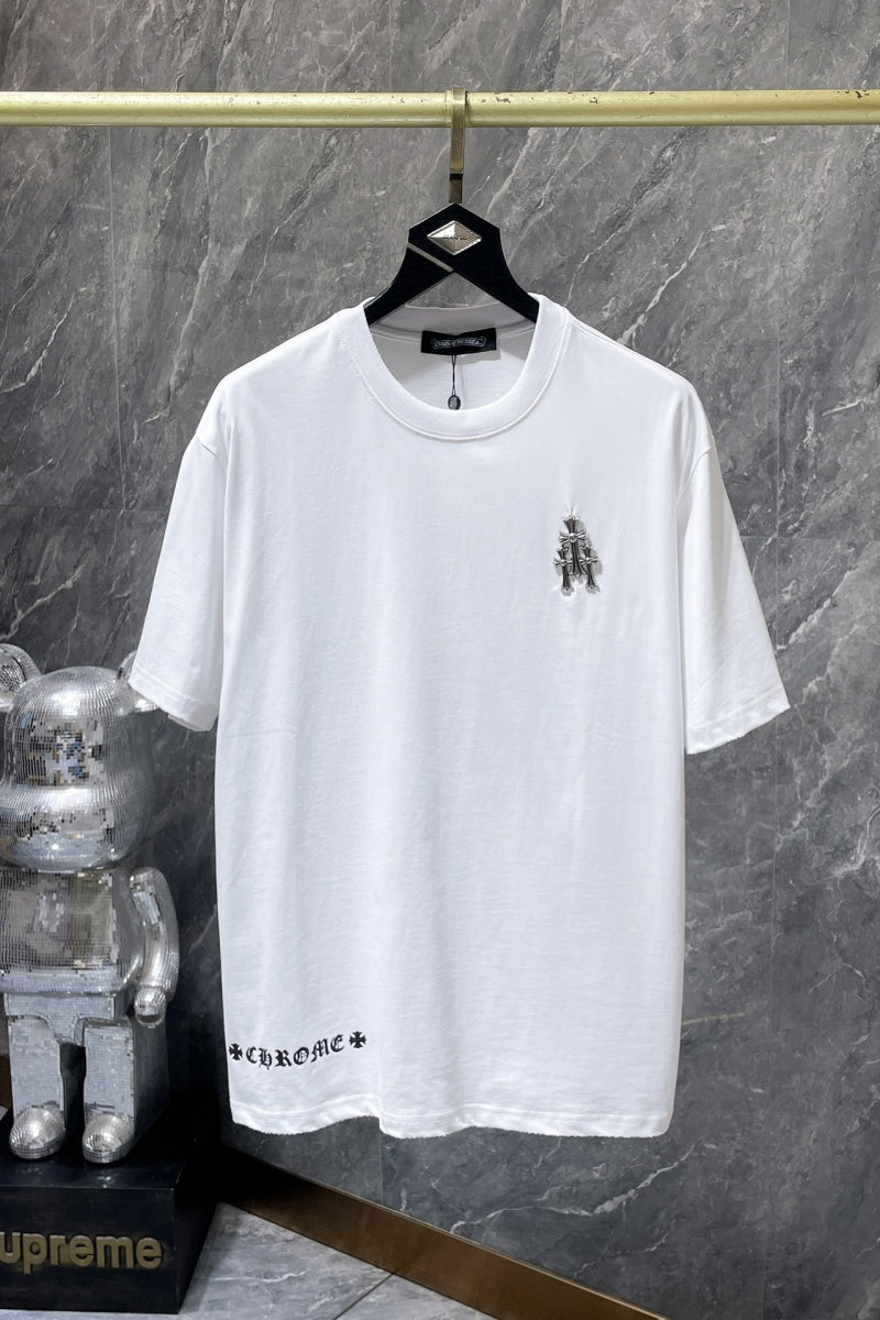 Chrome heart T shirts High-quality 100% cotton streetwear