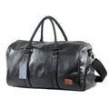 Leather duffel bag men's travel bag large capacity portable messenger bag casual