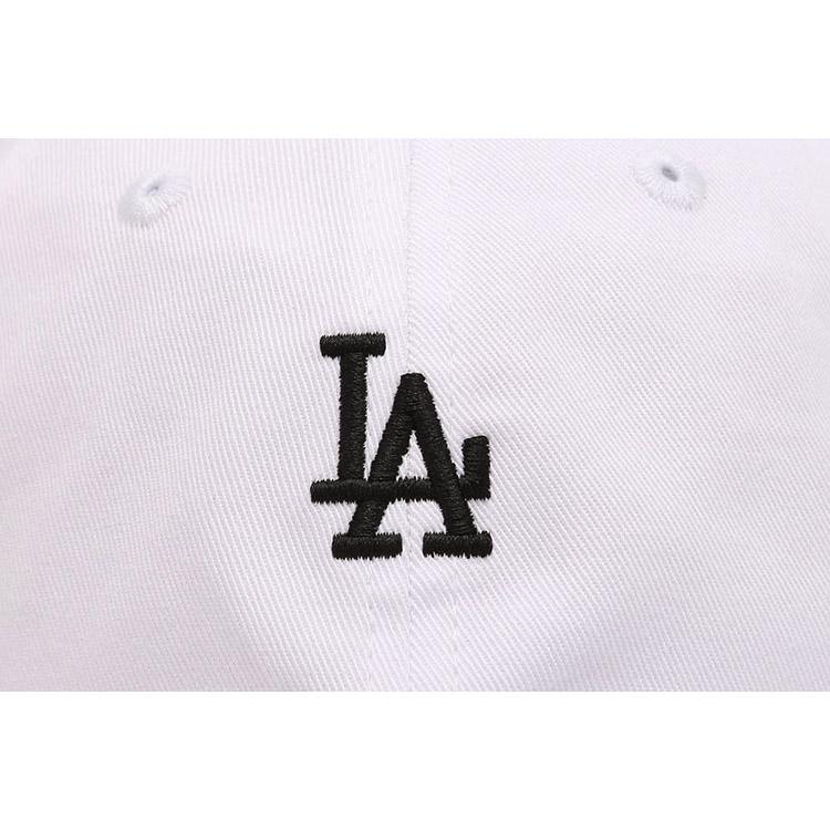Dodgers and Yankees Baseball Cap 47brand Baseball Cap White Cap Men's Summer