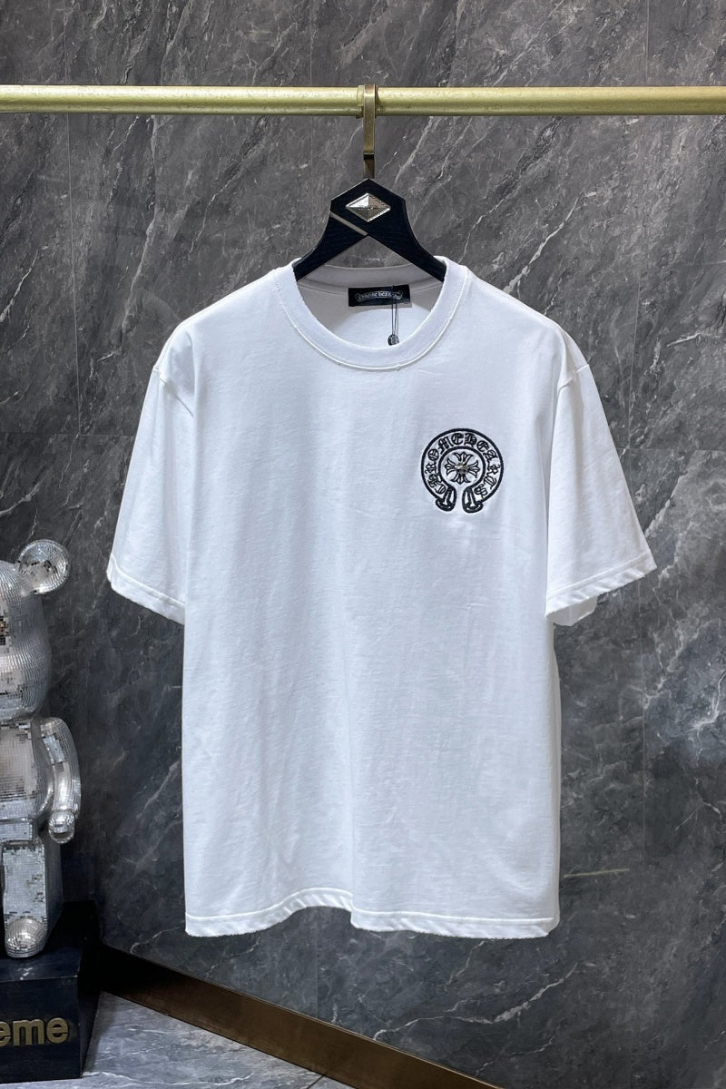 Chrome heart T shirts High-quality 100% cotton streetwear