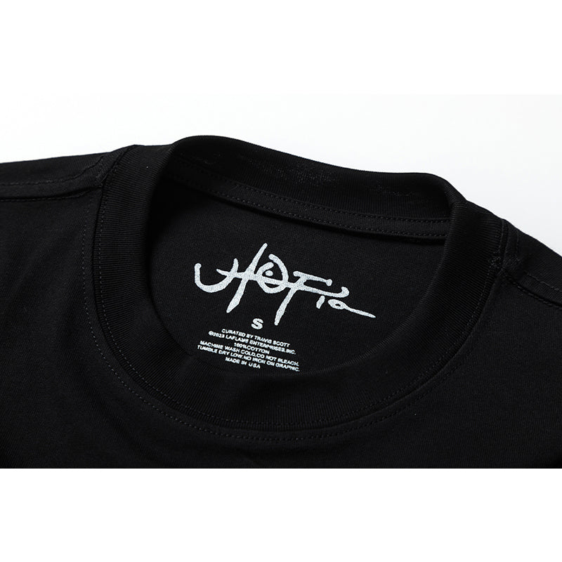 Travis Scott T Shirts Cactus Jack x Utopia Utopia joint short sleeve