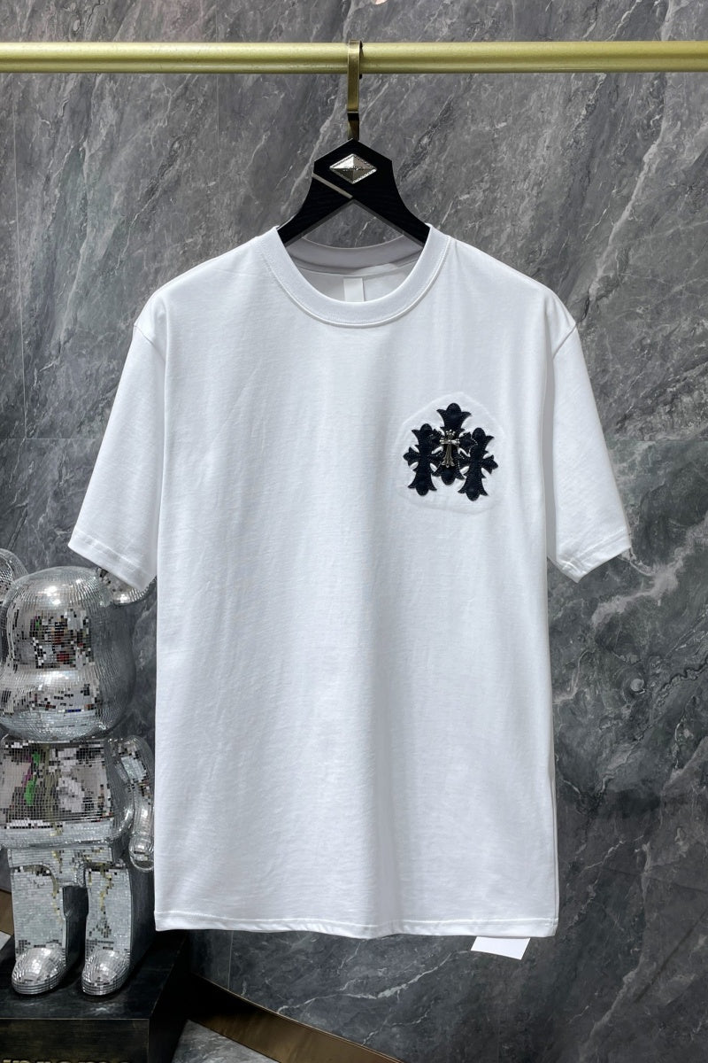 Chrome heart T shirts High-quality 100% cotton streetwear