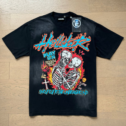 HS T Shirts Washed Aging Process