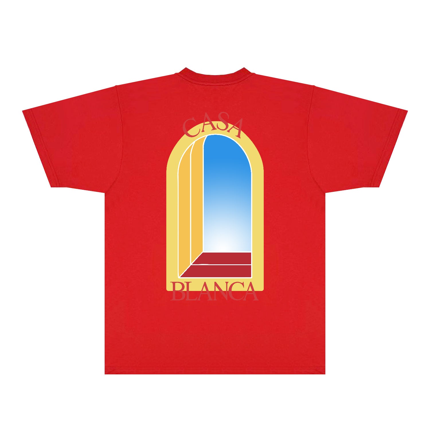Casablanca T Shirts Fashion Print Street