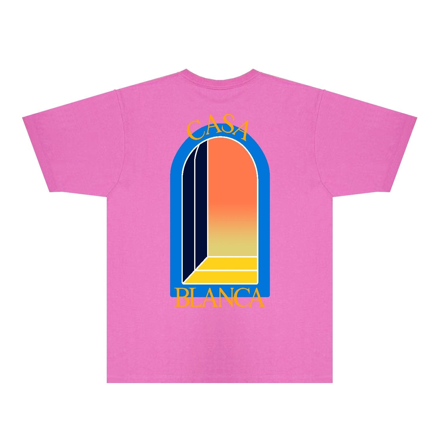 Casablanca T Shirts Fashion Print Street