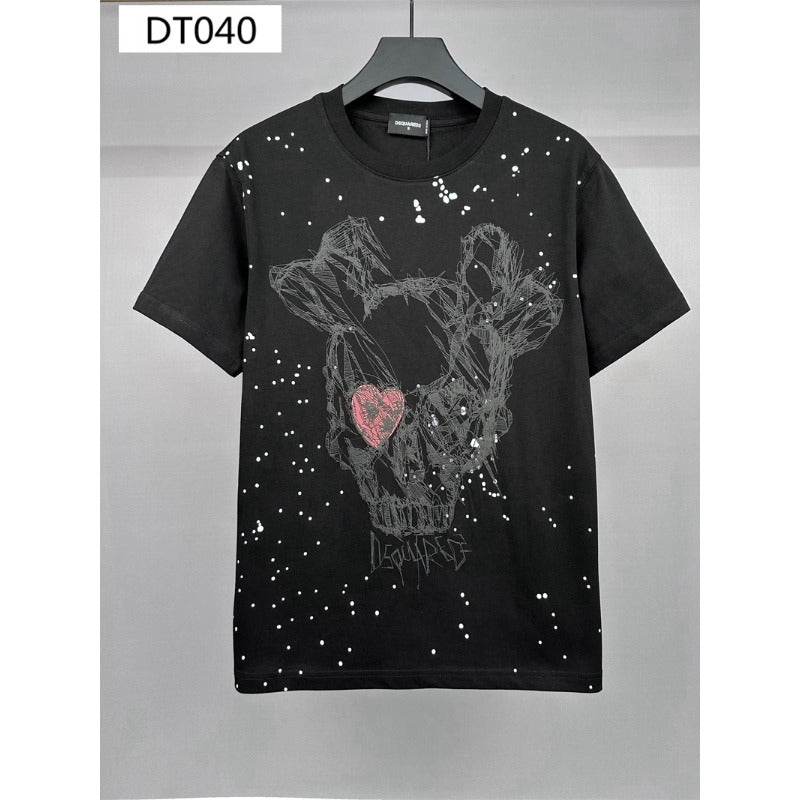 DSQ2 T Shirts Tide Letter Print