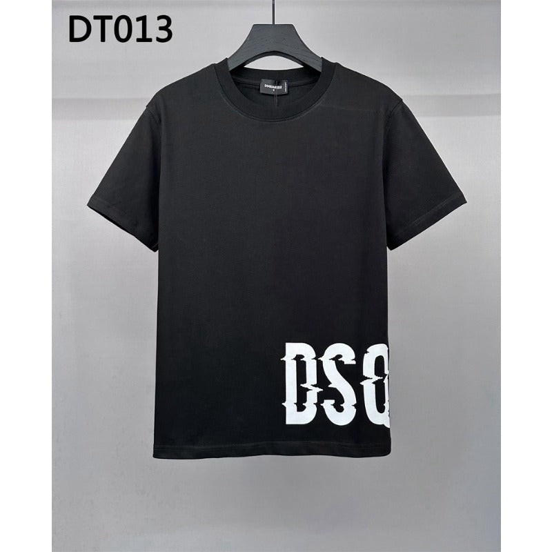 DSQ2 T Shirts Crew Neck Cotton Bottom Shirt
