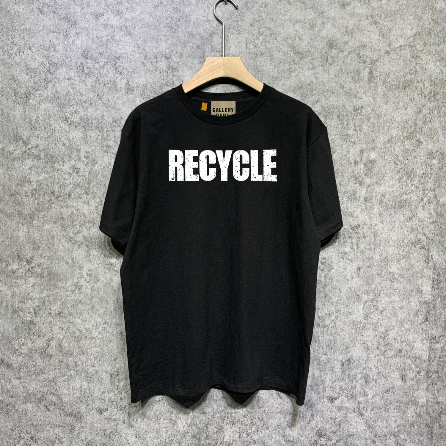 Gallery Dept T Shirt Retro Printed Loose Short-Sleeved Shirt