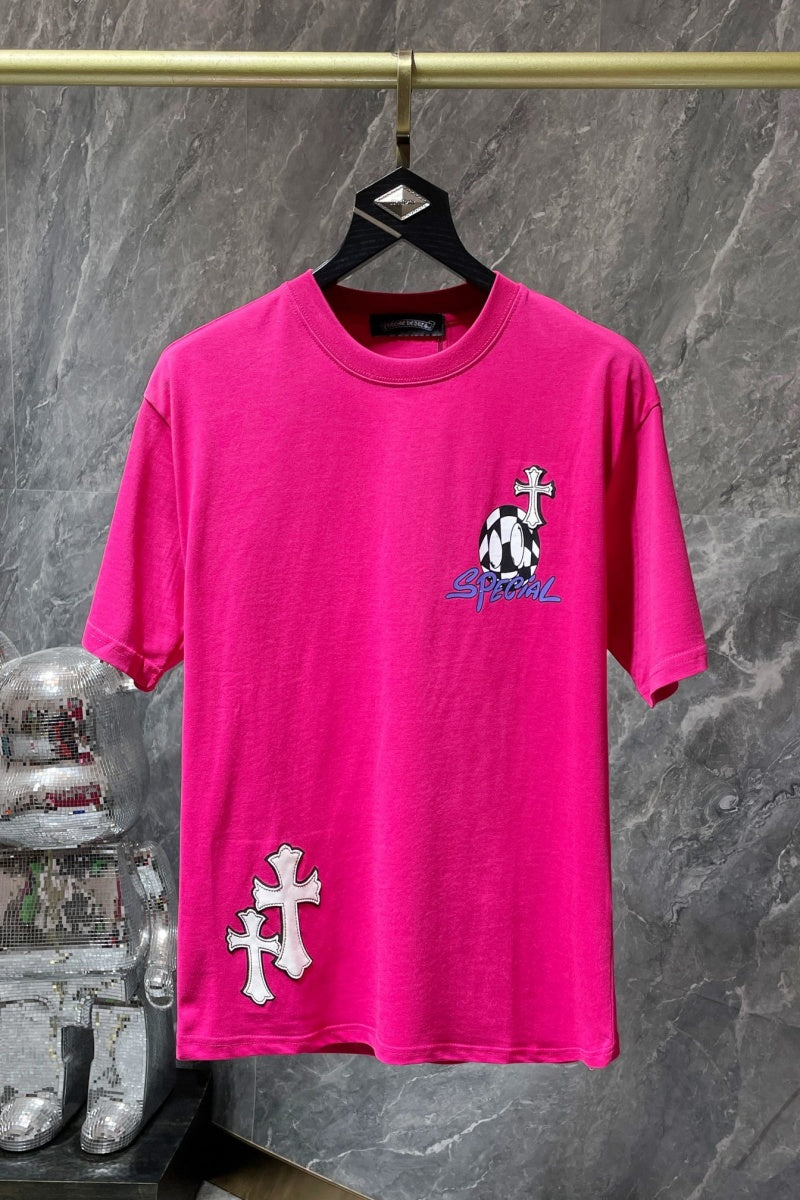 Chrome heart T shirts High-quality 100% cotton streetwear