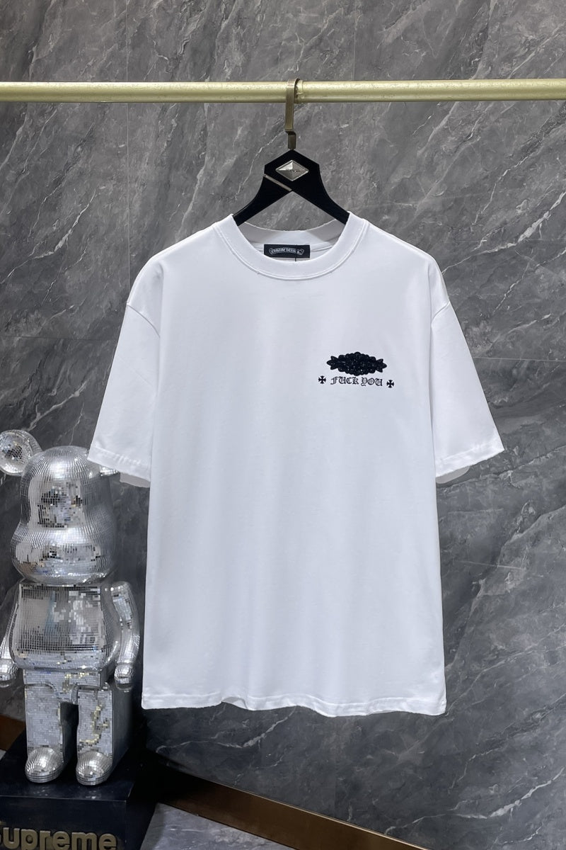 Chrome heart T shirts High-quality 100% cotton streetwear