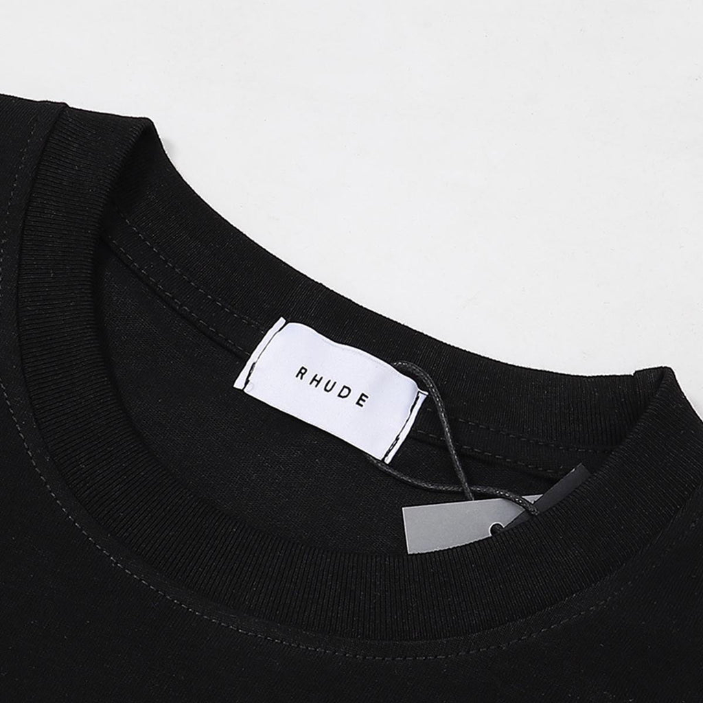Rhude T Shirts Regatta Champions Short Sleeves